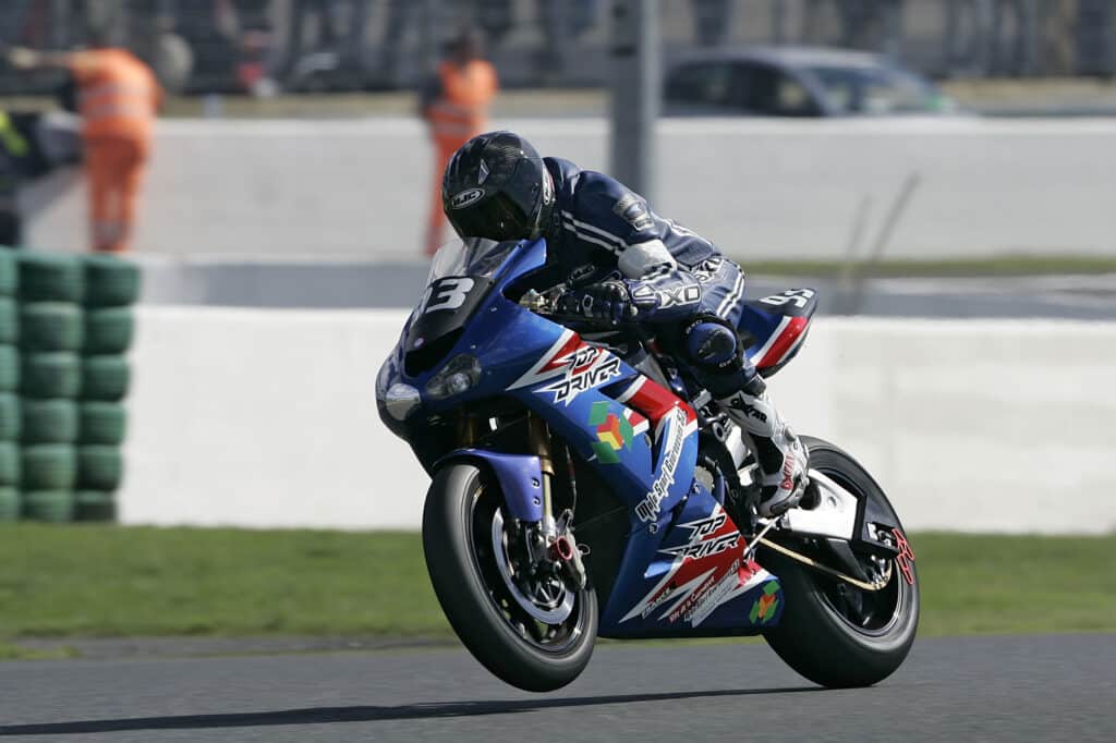 Bol d'Or 2006 avec le team moto sport courneuvien et Pirrot Cascarino