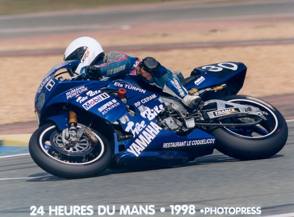 Donischal Philippe aux 24h du Mans 1998 avec le Team Free Bike Performance