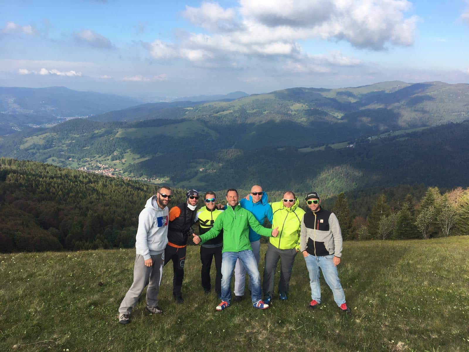Stage perfectionnement en parapente au centre école du Markstein