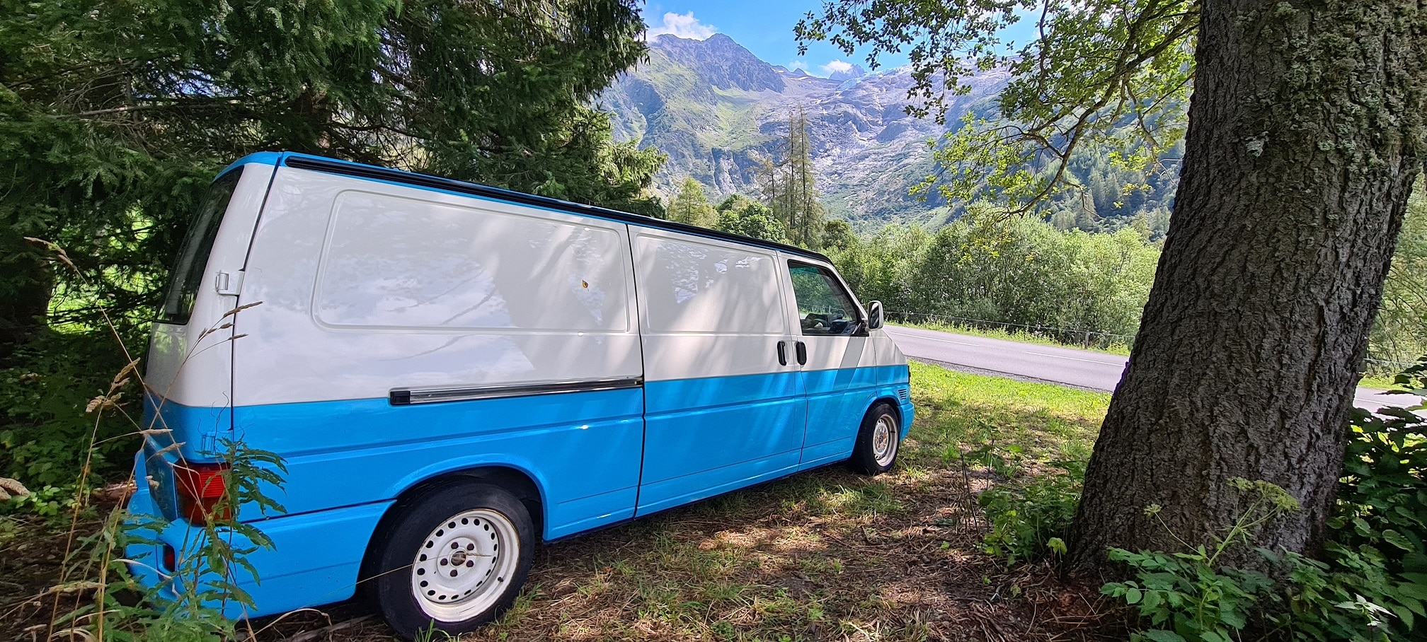 van trip glacier du Tour
